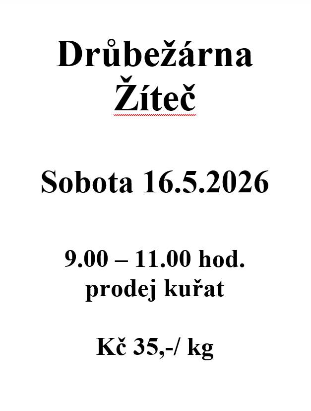 Prodej kuřat