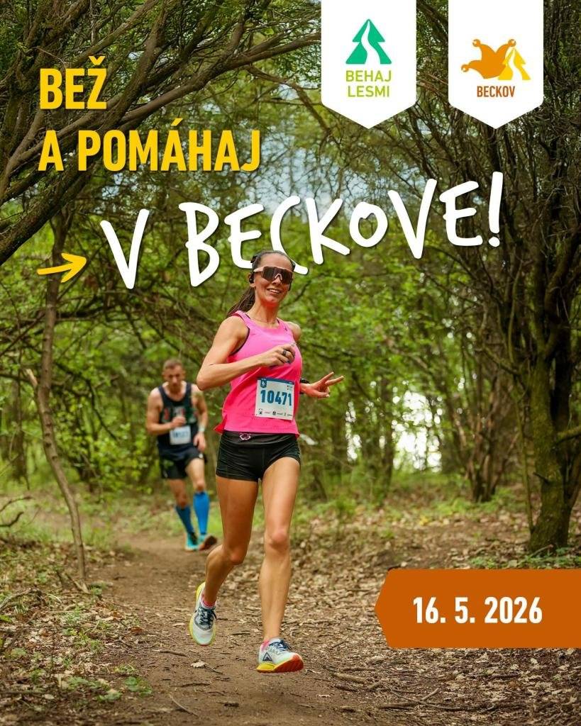 Nové dobrodružstvá v tajomnom Beckove? Vydaj sa do lesov pod hradom a zaži preteky plné tajomnej atmosféry. Nebuď z toho jeleň :), behaj s nami! V Beckove bežíme na pomoc Celestínke. V Beckove bežíme na pomoc Celestínke. Celestínka od narodenia žije s detskou mozgovou obrnou. Je ležiaca, nerozpráva ani nechodí a jej rodičia sa o ňu starajú každý deň s obrovským nasadením. Rodina potrebuje doplatiť na nevyhnutné zdravotné pomôcky, ktoré im pomôžu zvládať každodennú starostlivosť a umožnia Celestínke bezpečný presun aj pobyt vonku. - Za každého registrovaného pretekára prispejeme automaticky 1 €. - Pri registrácii môžeš pridať aj vlastný dobrovoľný príspevok. Odkaz na celý príbeh Celestínky nájdeš v našom BIO. Ďakujeme, že bežíte aj za tých, ktorí behať nemôžu. Viac info, registrácia... na: behajlesmi.sk