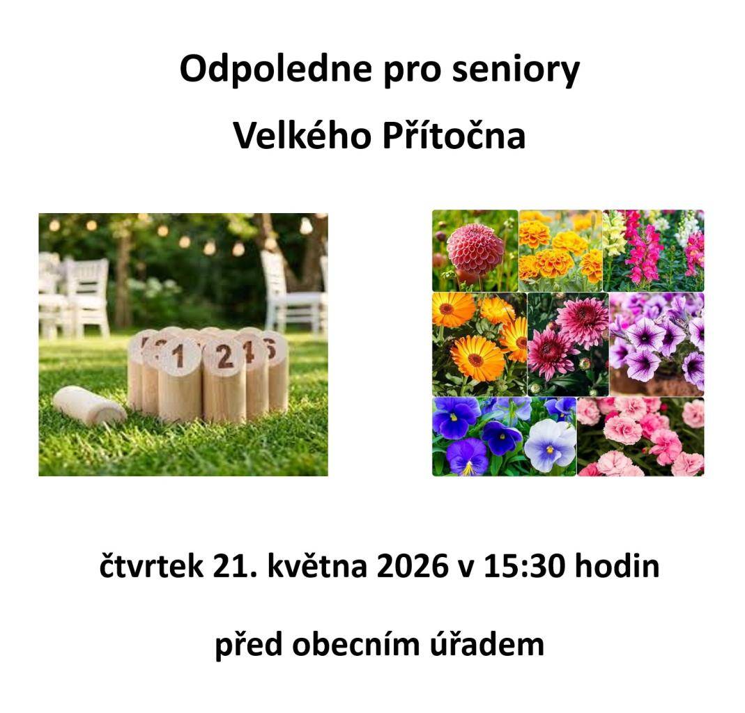 čtvrtek 21. května před obecním úřadem