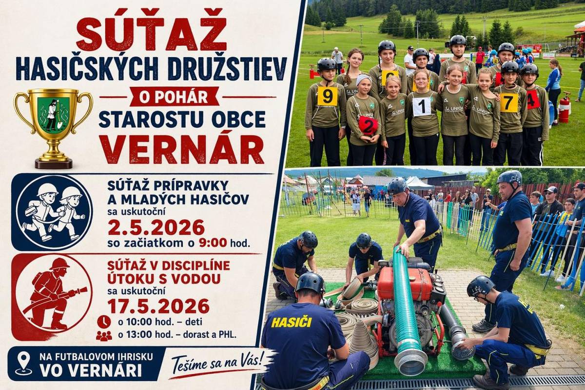 O pohár starostu obce Vernár
