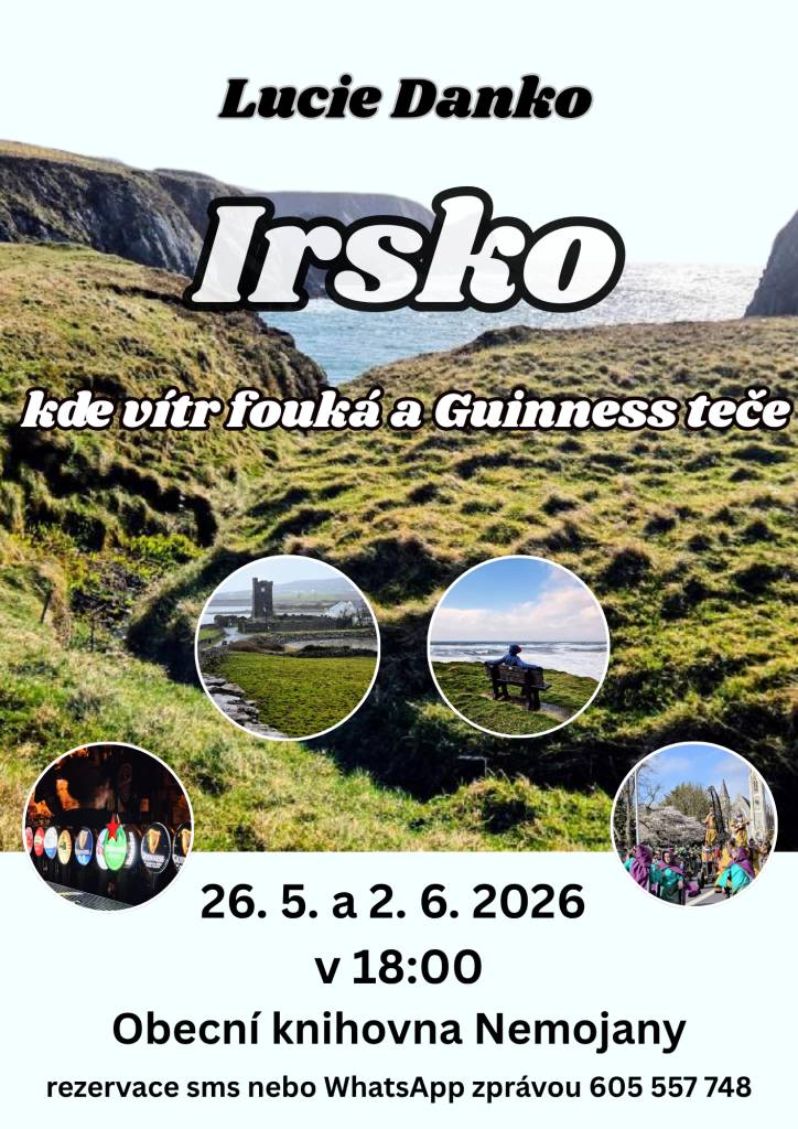 Irsko - kde vítr fouká a Guinness teče
