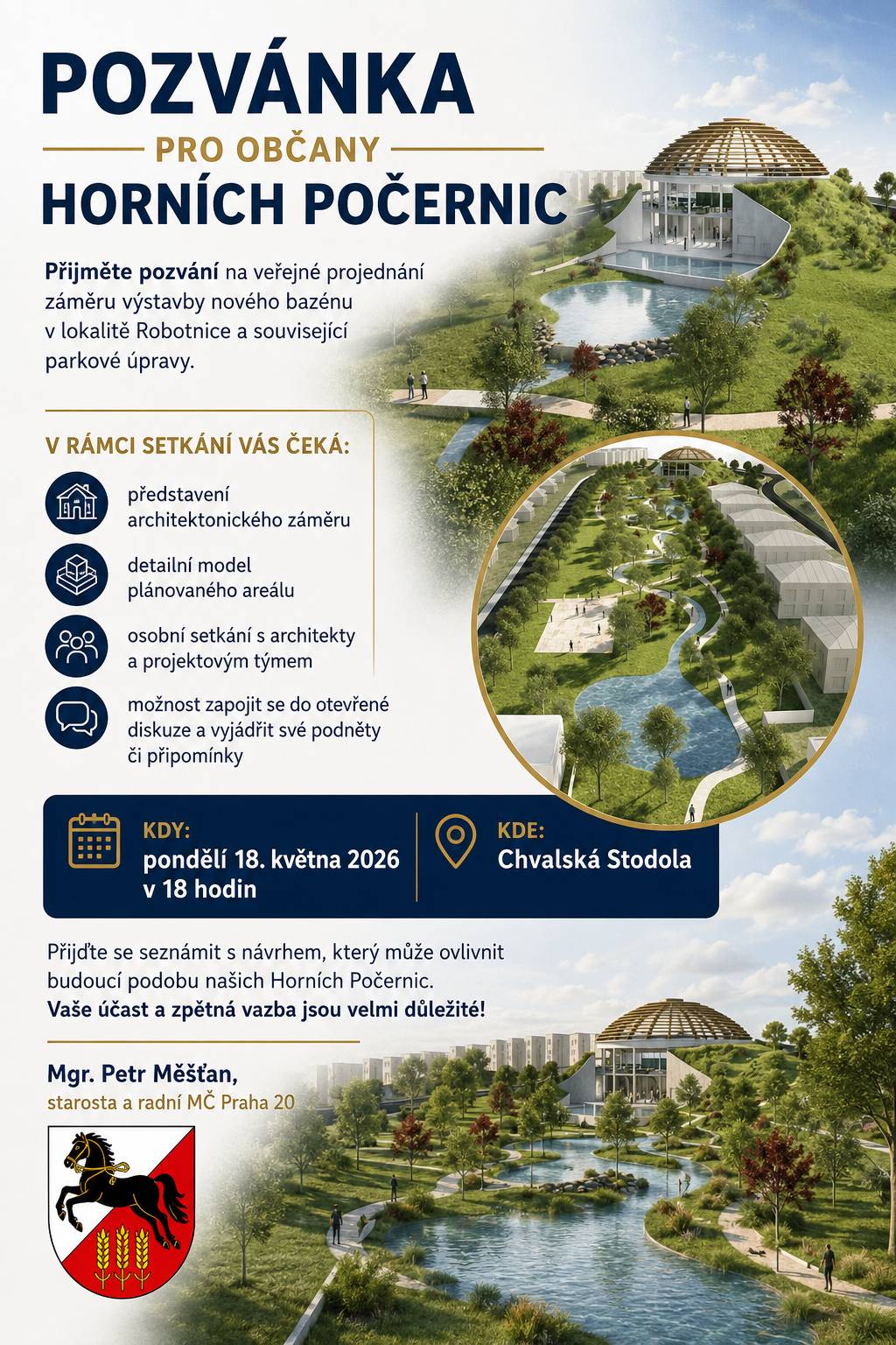 Dne 18.5.2026 od 18:00 hodin  Chvalská Stodola