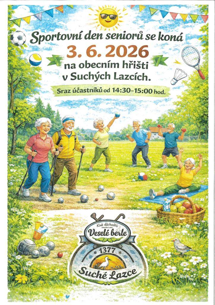 3.6.2026 na obecním hřišti v Suchých Lazcích
