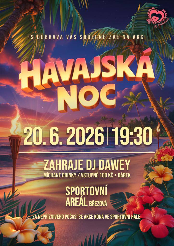 Havajská noc - 20.06.2026