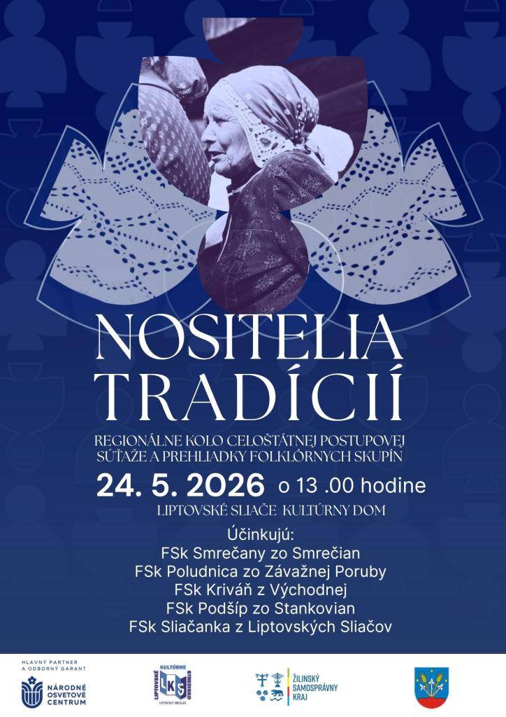 KD Liptovské Sliače nedeľa 24. mája 2026 o 13. 00 hod.