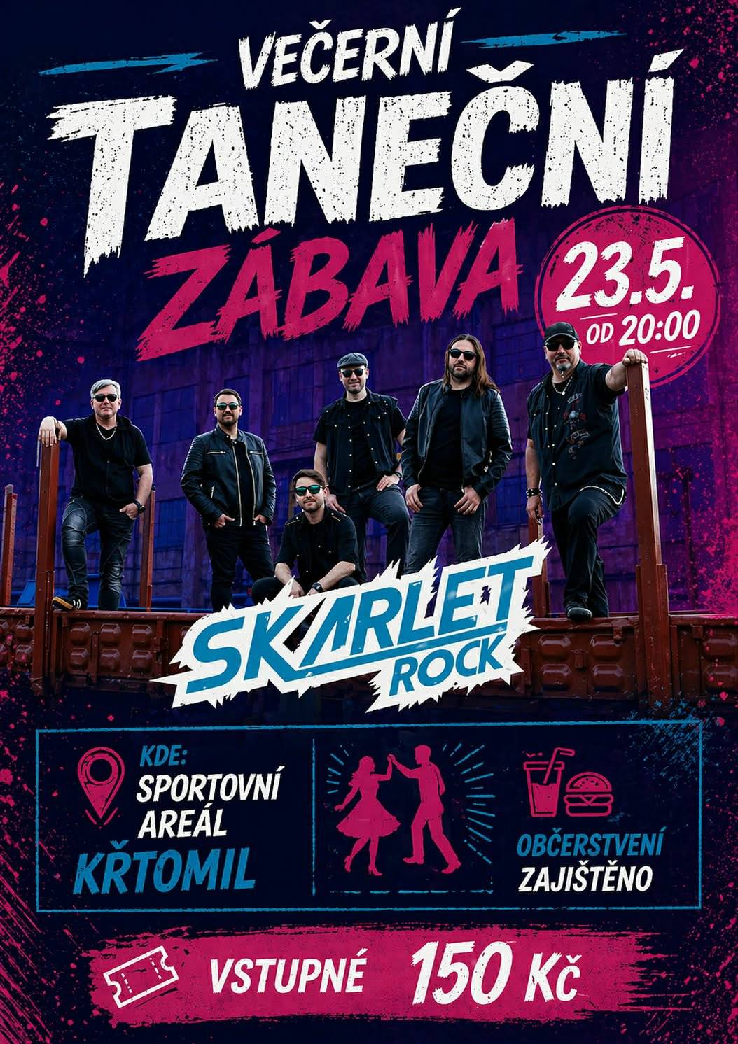 sobota 23.5. od 20:00