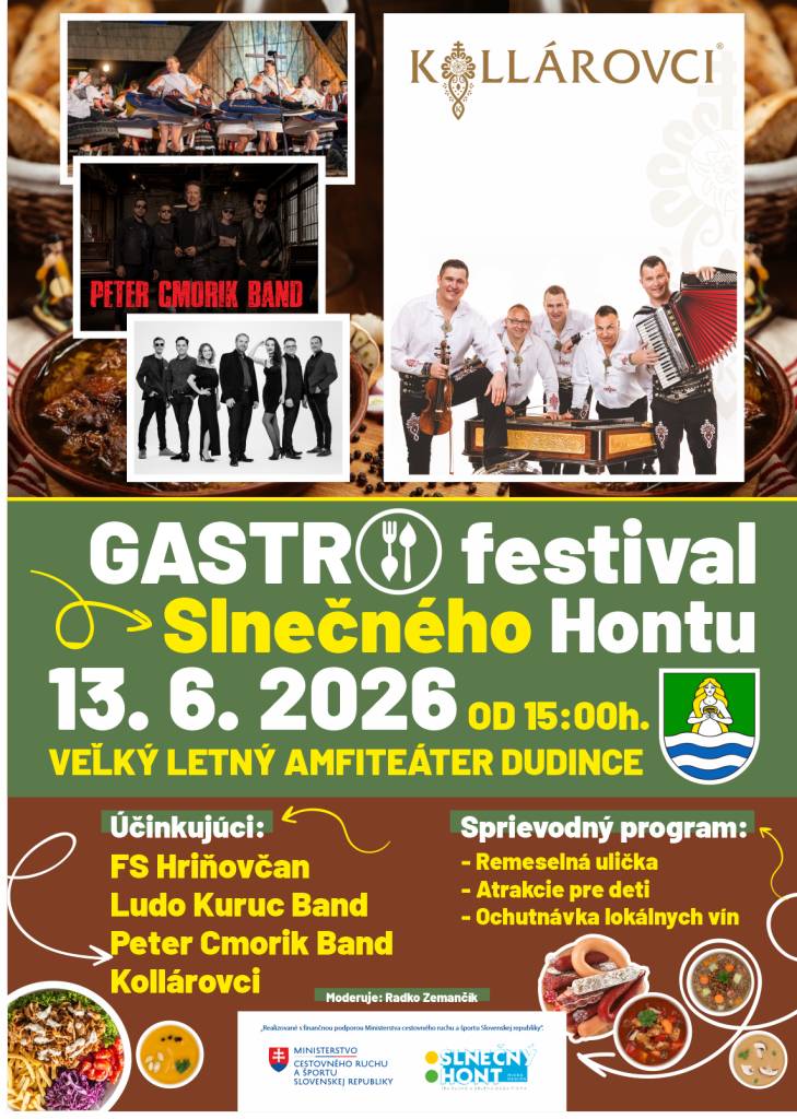 13.06.2026  od 15:00 hod.  Veľký letný amfiteáter Dudince