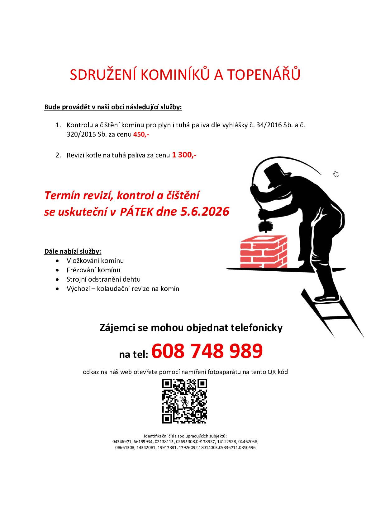 Viz leták.