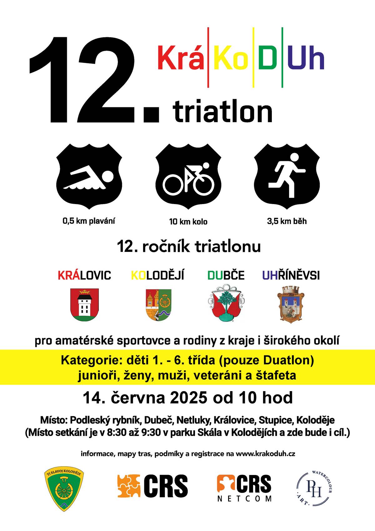 Webové stránky akce + registrace