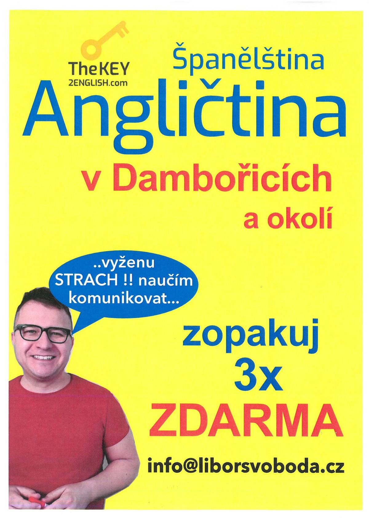 Více na letáčku.