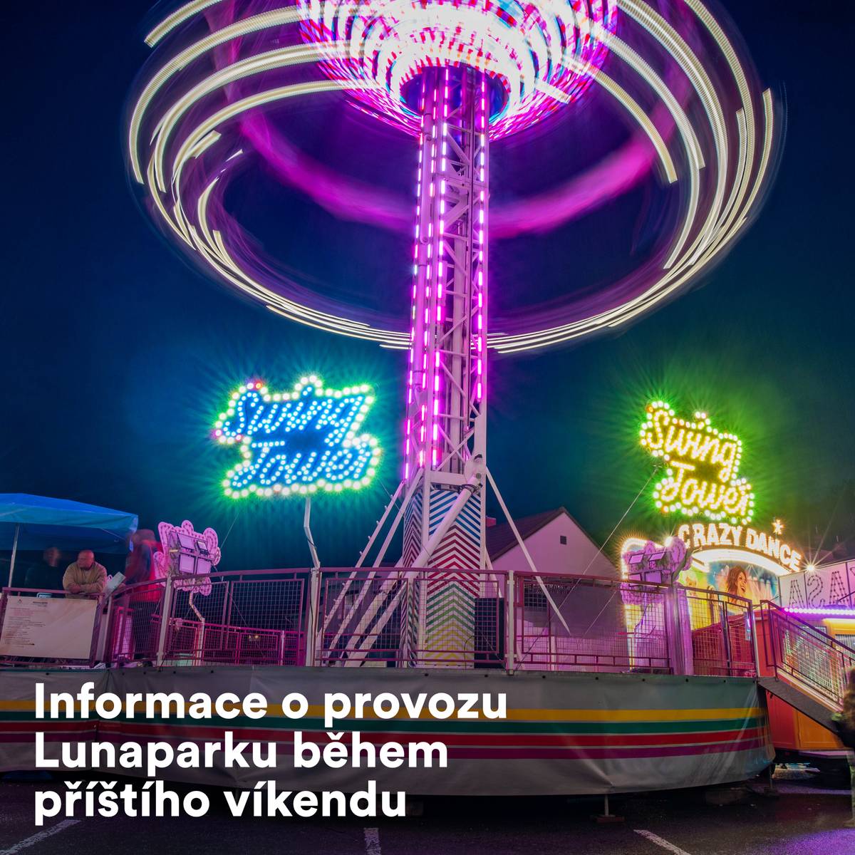 Oznamujeme, že o příštím víkendu 23.–24.5.2026 bude v provozu Lunapark v okolí ZŠ a parkoviště Horečka, stánkový prodej dle rezervačního systému není možné zajistit.  Sobotní dopoledne bude vyhrazeno běžeckému závodu "Štramberská desítka", kolotoče budou v provozu až po 12 h po skončení závodu.   Z důvodu nutnosti prověření situace a dohod nebylo možné sdělit informace dříve.