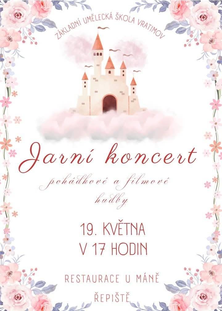 📖 Jako v pohádce se můžete cítit už zítra na jarním koncertě filmové a pohádkové hudby v restauraci U Máně v Řepištích! Kouzelné melodie vám od 17 hodin zahrají naši talentovaní žáci, tak je přijďte podpořit! 🫶 Základní umělecká škola Vratimov