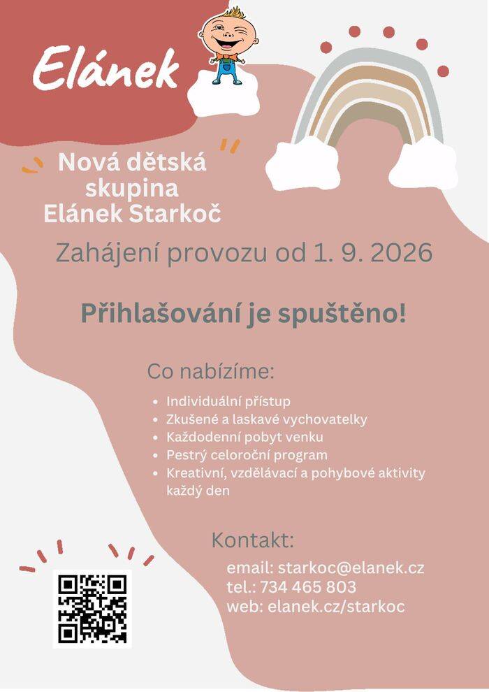 Zahájení provozu od 1. 9. 2026.