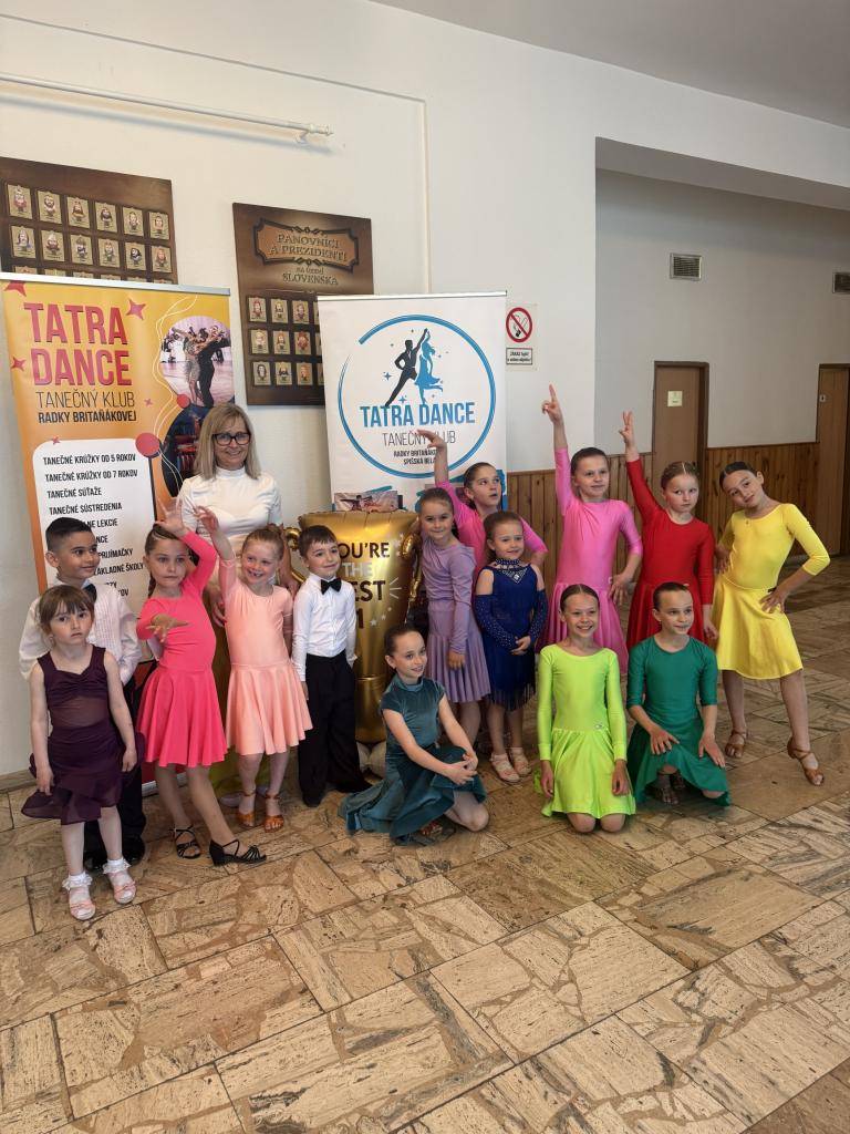 V nedeľu 17.5.2026 sa v Slovenskej Vsi konala hobby súťaž JARNÝ KVIETOK 2026!  Túto súťaž organizoval klub TATRA DANCE Tanečný klub Radky Britaňákovej, Spišská Belá v spolupráci s obcou Slovenská Ves, kde nás opäť úspešne reprezentovali naši hobby tanečníci. Výsledky nájdete v prílohe.