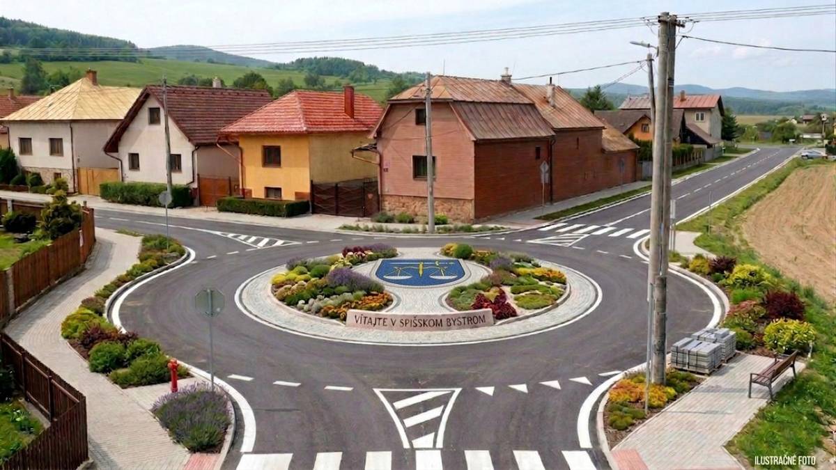 Začiatok realizácie projektu „Modernizácia cesty III/3075 – križovatky, Spišské Bystré“ (výstavba novej okružnej križovatky) a slávnostné poklepanie základného kameňa tejto stavby sa uskutoční už zajtra, t.j. 19. mája 2026 o 09:00 hod. na križovatke ciest III/3074 a III/3075.