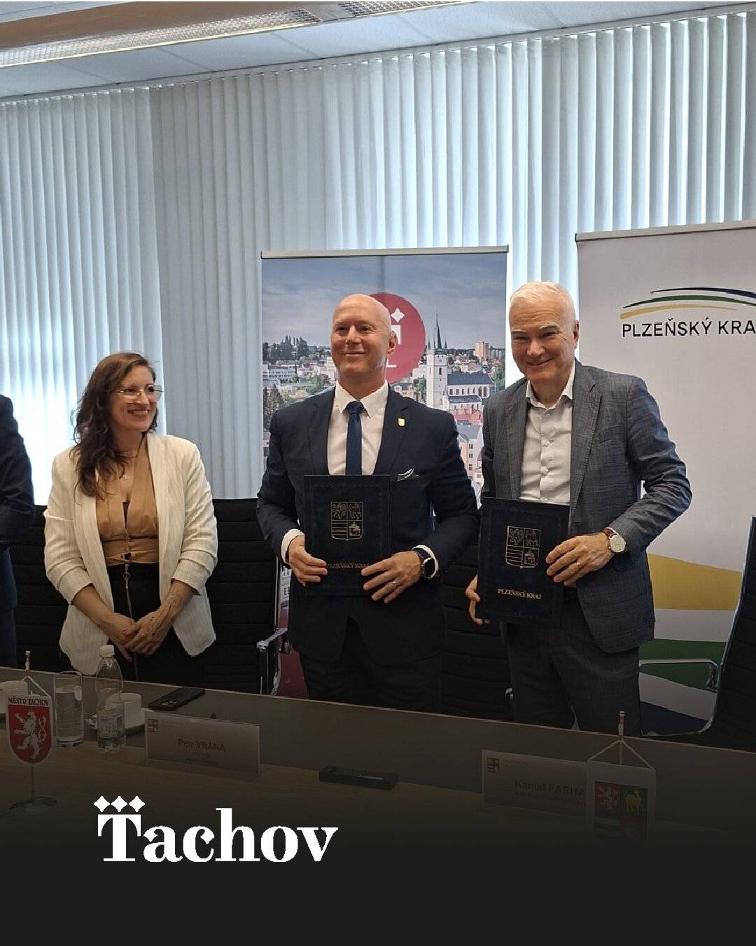 Oficiální tisková zpráva Plzeňského kraje.Podpis memoranda mezi Plzeňským krajem a městem Tachov otevírá cestu k výstavbě nového moderního kampusu Střední průmyslové školy v Tachově. Projekt má pomoci udržet mladé lidi v regionu, posílit dostupnost kvalitního středního vzdělávání a podpořit dlouhodobý rozvoj lidského kapitálu na Tachovsku. Nový vzdělávací areál nabídne moderní technické zázemí, nové studijní obory i možnost pokračovat ve vyšším odborném vzdělávání přímo v místě.