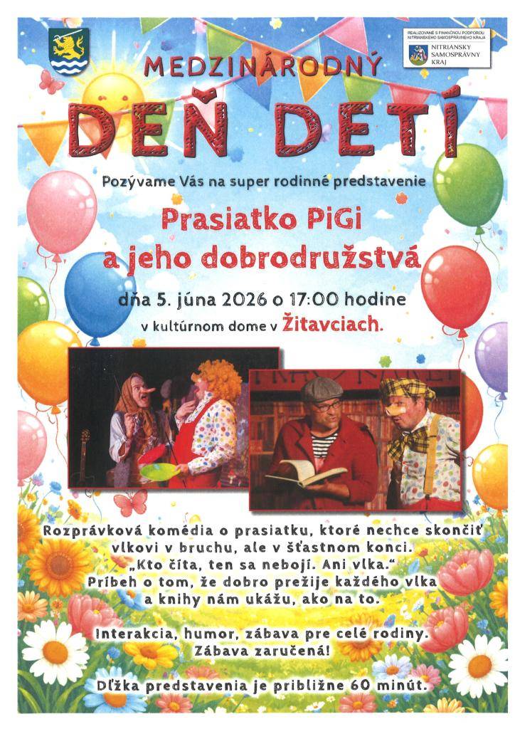 Rozprávková komédia o prasiatku ktoré nechce skončiť vlkovi v bruchu.