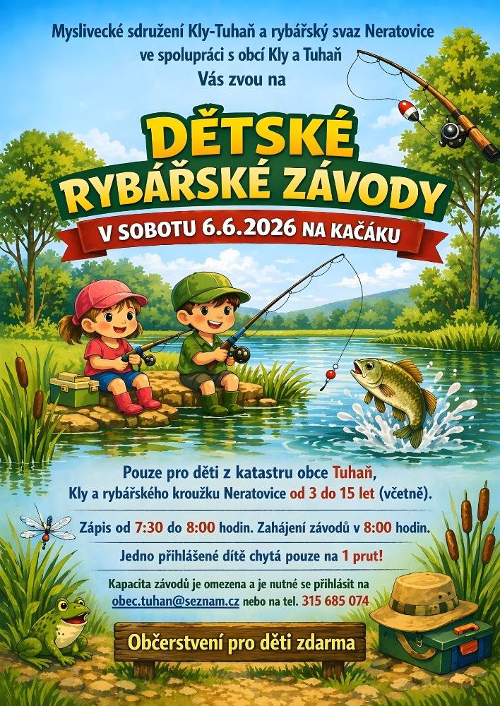 Dětské rybářské závody