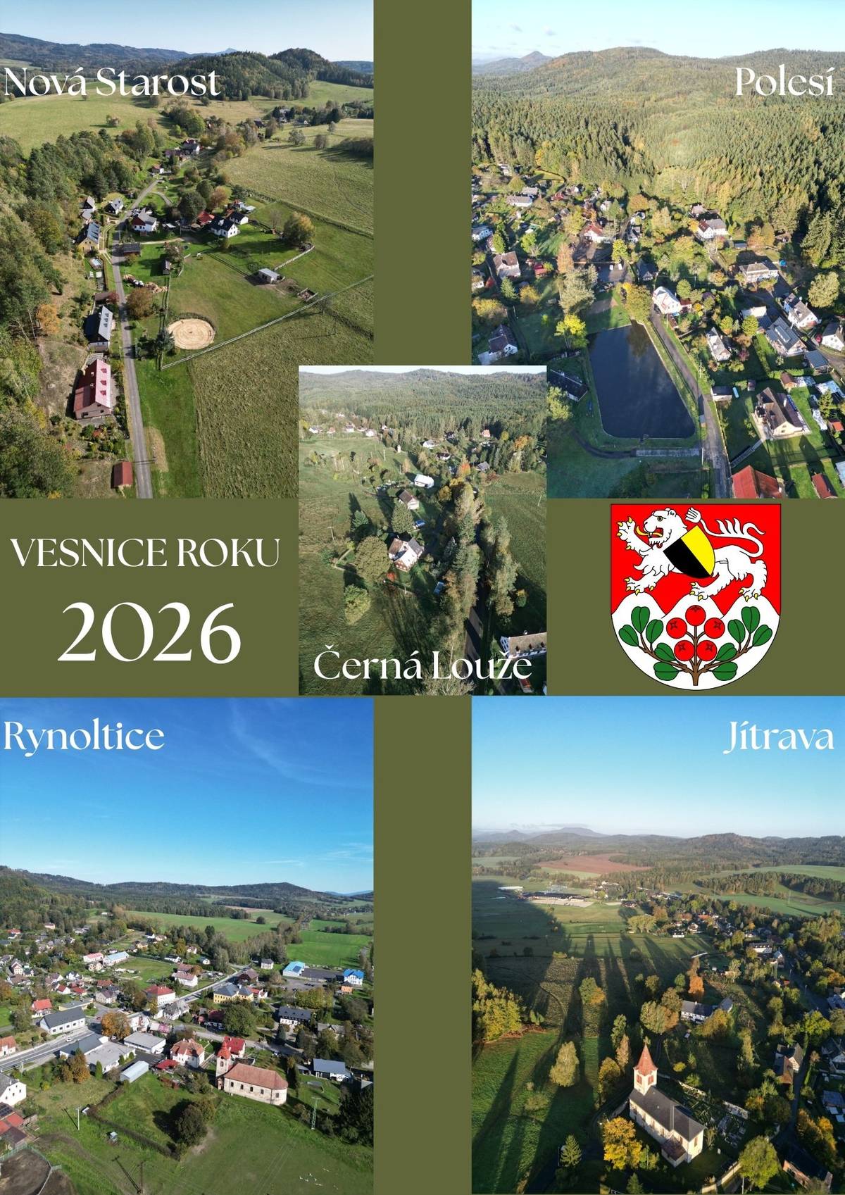 Milí sousedé, i letos jsme naší obec přihlásili do soutěže Vesnice roku a již příští pondělí 25. 5. 2026 od 13:45 do 15:45 hod. přijede krajská hodnotitelská komise. Tak jako vloni i letos bychom rádi ukázali, že naše obec žije a že jsme na ni společně hrdí. V loňském roce se nám díky Vám podařilo získat jedno z ocenění, a to Fialovou stuhu za inovativní obec a rádi bychom na to navázali. Představíme všechny části obce, ale navštívit je během 2 hodin nestihneme, letos tedy hodnotící komisi ukážeme části obce Rynoltice, Polesí a Jítrava. Budeme moc rádi, pokud se zapojíte – ať už drobnou pomocí s úklidem kolem domů, posekáním trávy, květinovou výzdobou před domy, nebo třeba jen svou přítomností a úsměvem v tento den.