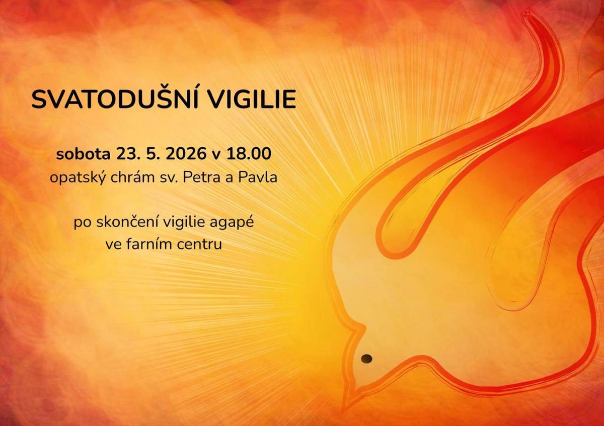 sobota 23.5.2026 v 18:00 - opatský chrám sv. Petra a Pavla