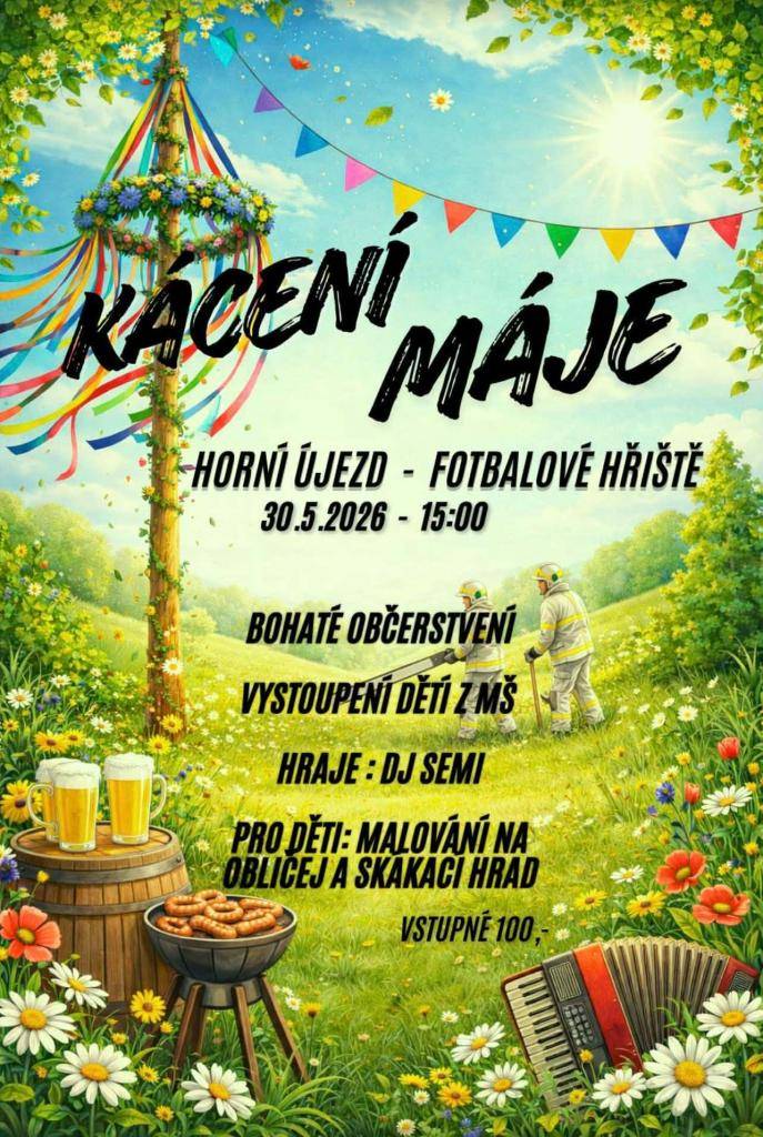 SDH Horní Újezd  sobota 30. května 15:00