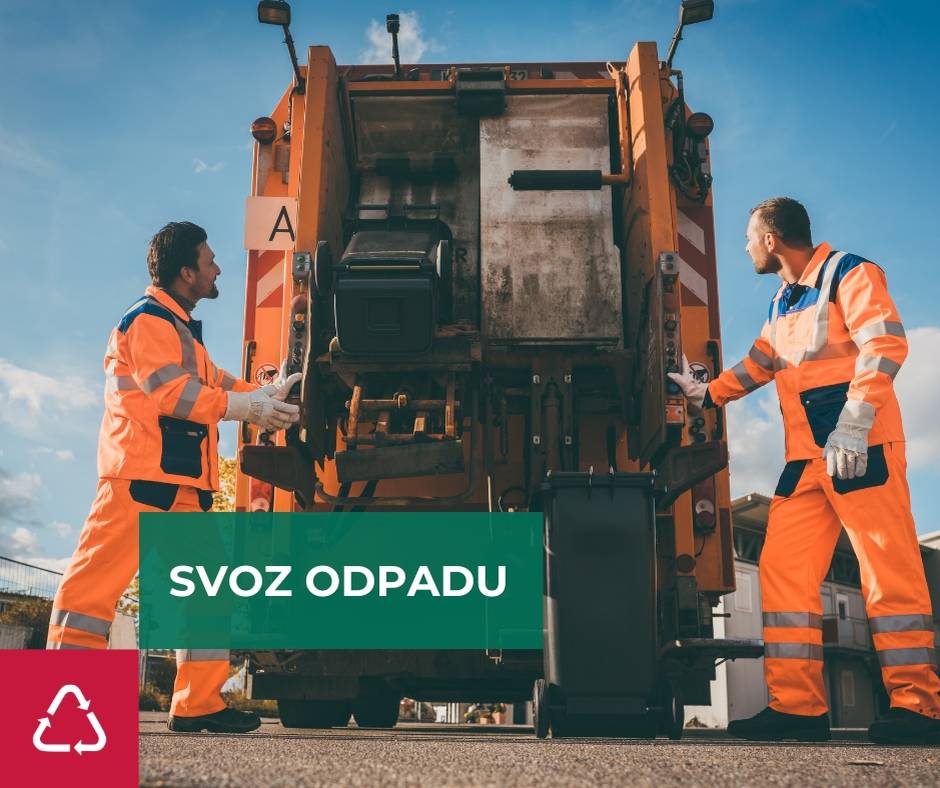 Informujeme občany, že dnešní svoz komunálního odpadu proběhne z důvodu poruchy svozového vozidla až v odpoledních hodinách. Prosíme občany, aby ponechali odpadové nádoby připravené ke svozu i během odpoledne.