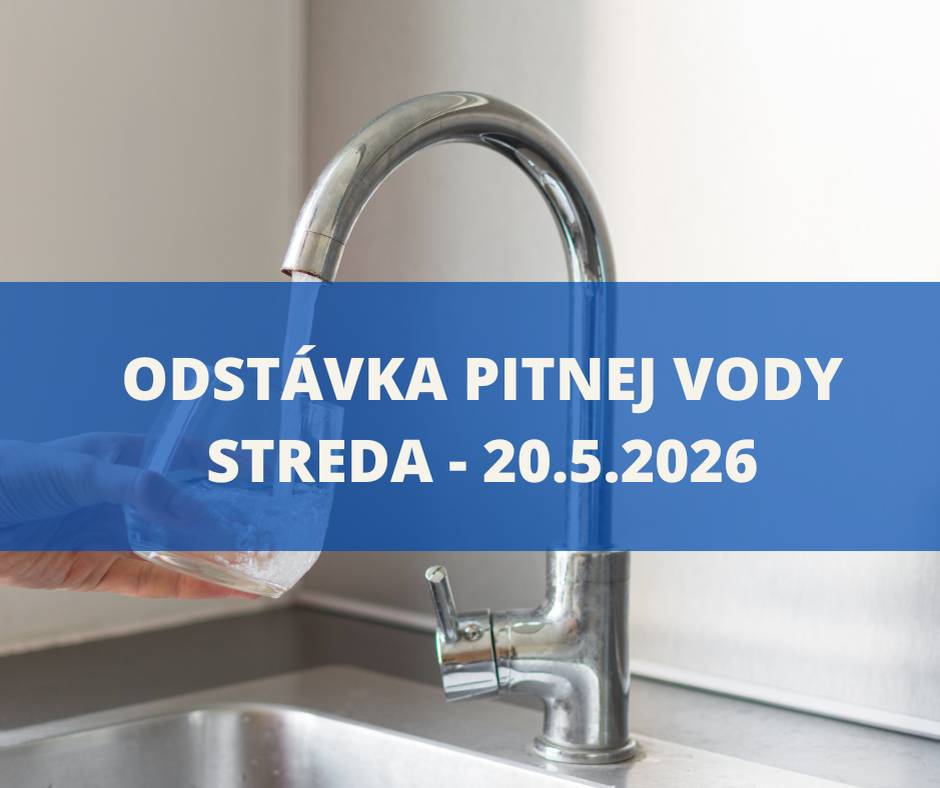 📢Regionálna vodárenská spoločnosť Vlára-Váh Nemšová oznamuje, že v stredu 20. mája 2026 od 8:00 hod. do 12:00 hod. bude z dôvodu rekonštrukcie vodovodu na ulici Šidlíkové odstavený prívod pitnej vody na uliciach:  📍Moravská, 📍Slovenskej armády,  📍Osloboditeľov, 📍Duklianska,  📍9. mája,  📍Revolučná, 📍Obrancov mieru, 📍Púchovská, 📍Považská, 📍Karpatská, 📍Nová Nemšová,  📍Zábreh...