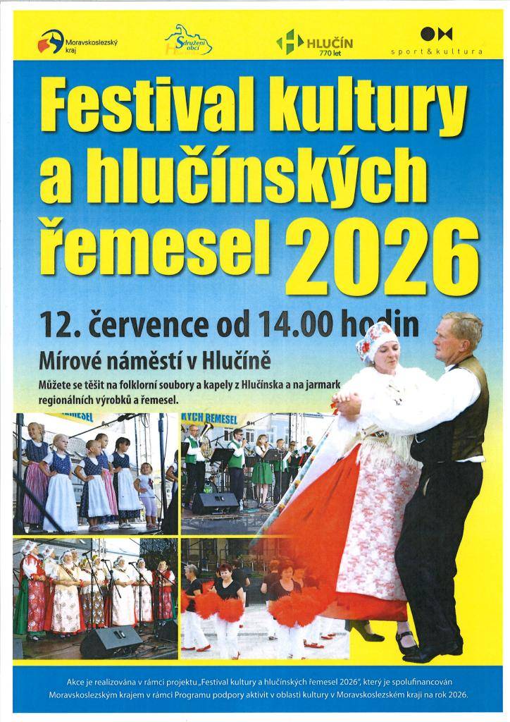 Festival kultury a hlučínských řemesel 2026
