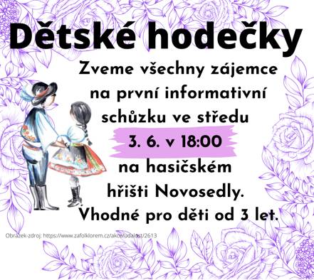 informativní schůzka 3. června 2026 v 18.00 hod.