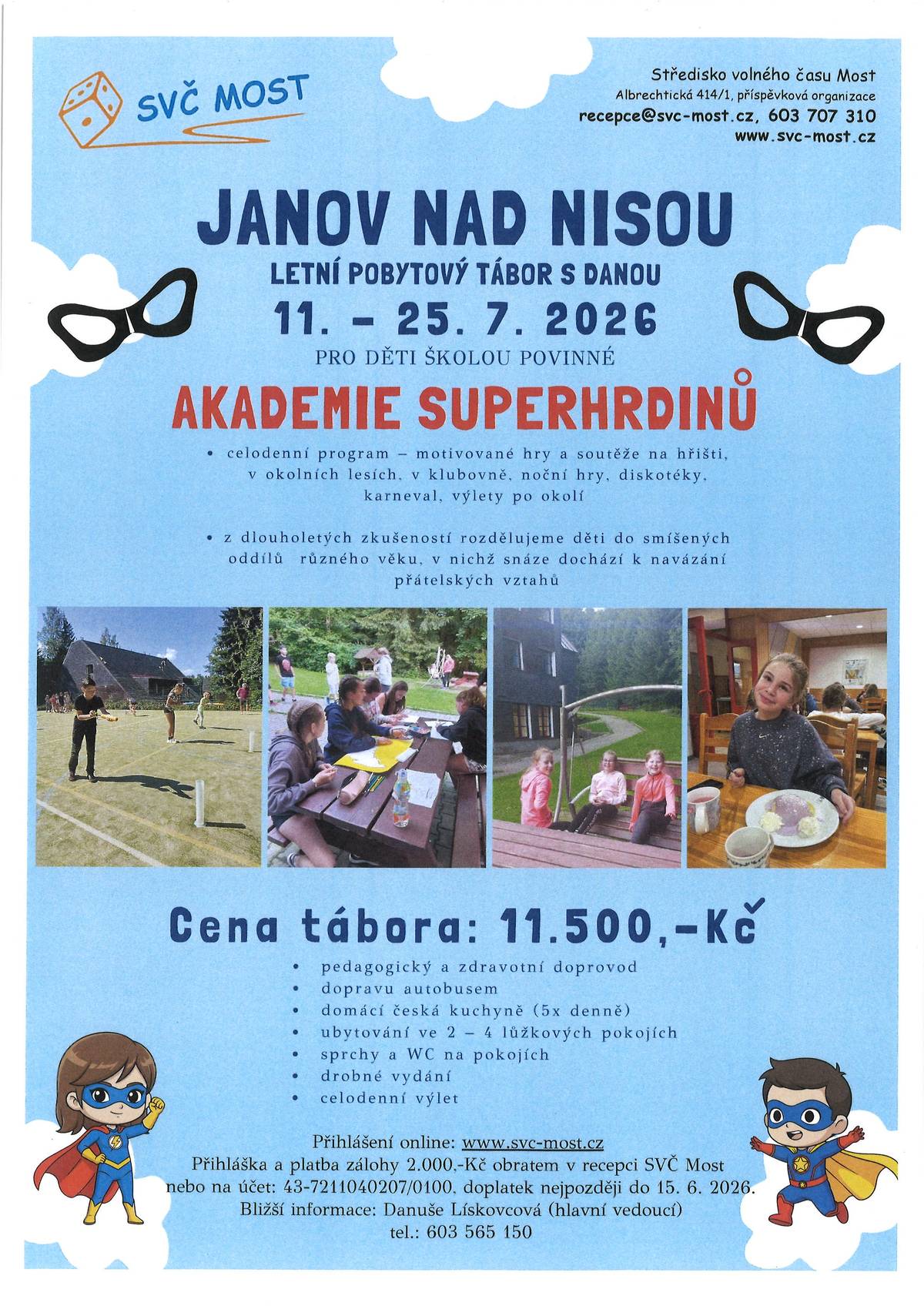 Bližší info p. Robert Hebký 777 895 514