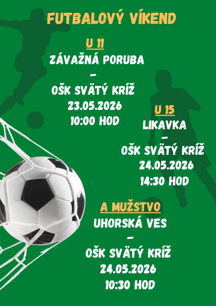 Futbalové zápasy v prílohe