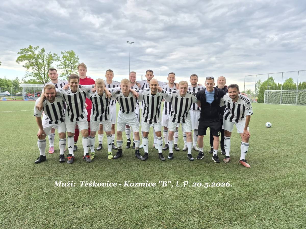 Těškovice – Kozmice „B“  4:4 (2:1)
