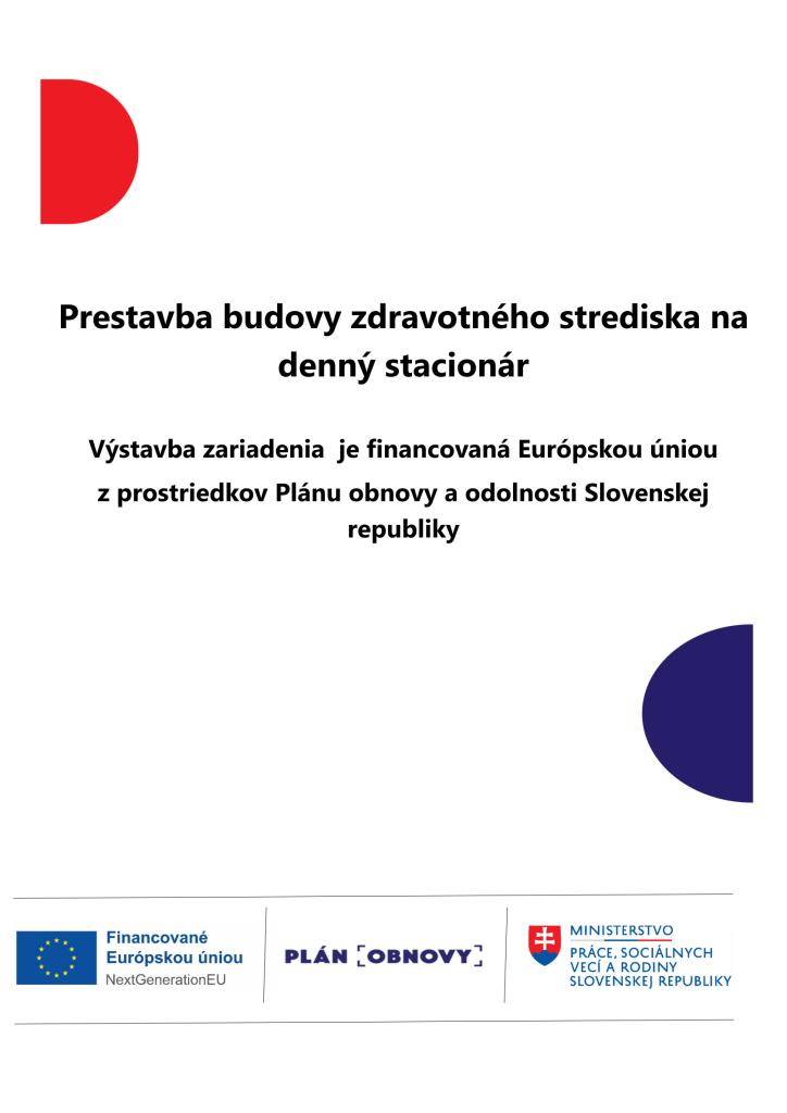 Financované Európskou úniou - Plán obnovy - Ministerstvo práce, sociálnych vecí a rodiny SR