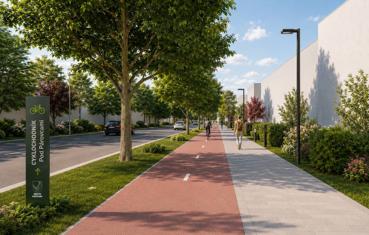 Výstavba Cyklochodníka Pod Párovcami sa blíži do finále. Mesto Piešťany aktuálne rieši posledné dokončovacie práce a pripravuje otvorenie novej cyklistickej infraštruktúry pre verejnosť. Slávnostné otvorenie spojené so spoločnou jazdou novým cyklochodníkom je plánované na 4. júna 2026.