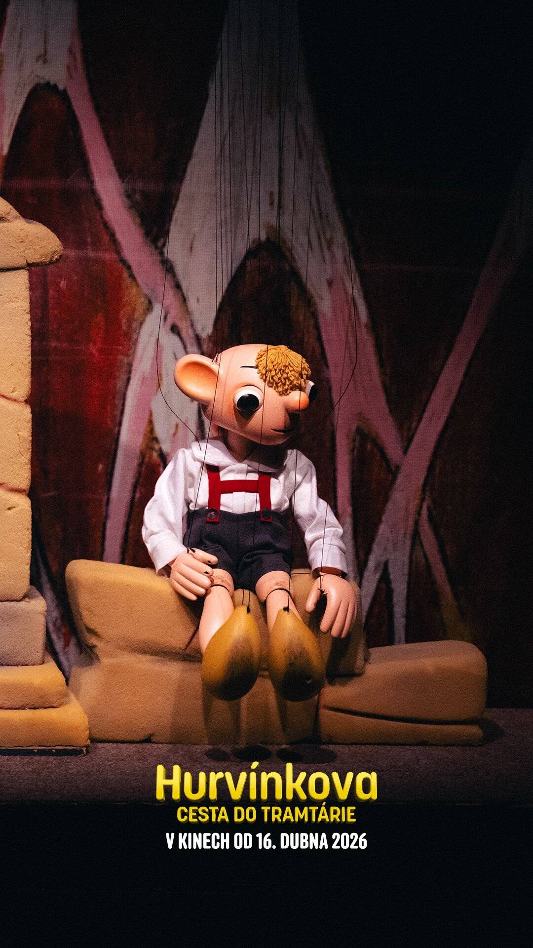 Kino projekce, Společenský areál Mže, Hornická 1695, 34701 Tachov, úterý 26. 5. 2026 od 09.00. Loutkový, Česko, 2025, 54 min, přístupné, dabing