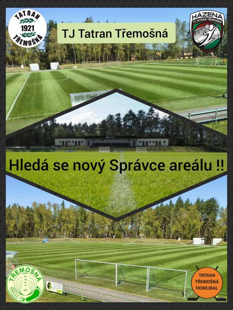Hledá nového správce areálu