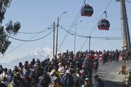 Protestní pochod v La Paz (21. května 2026)