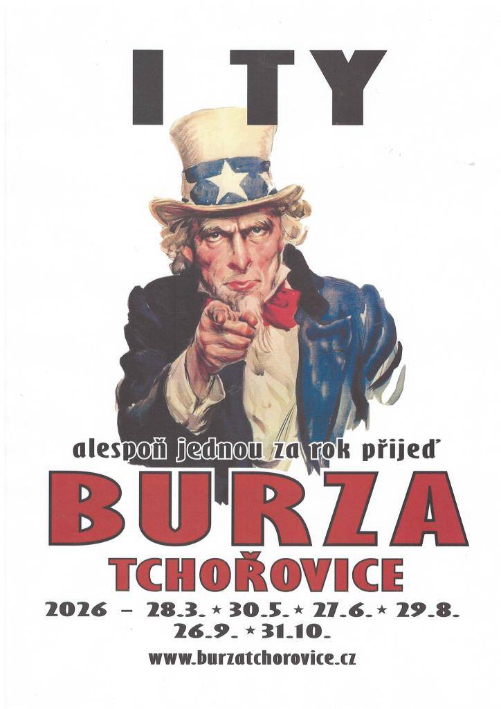 Pozvání na burzu Tchořovice