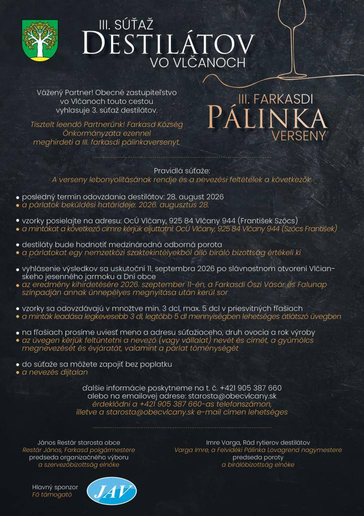 III. FARKASDI PÁLINKAVERSENY