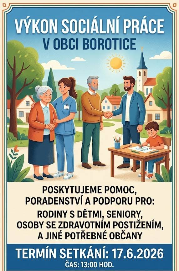 Výkon sociální práce v Boroticích