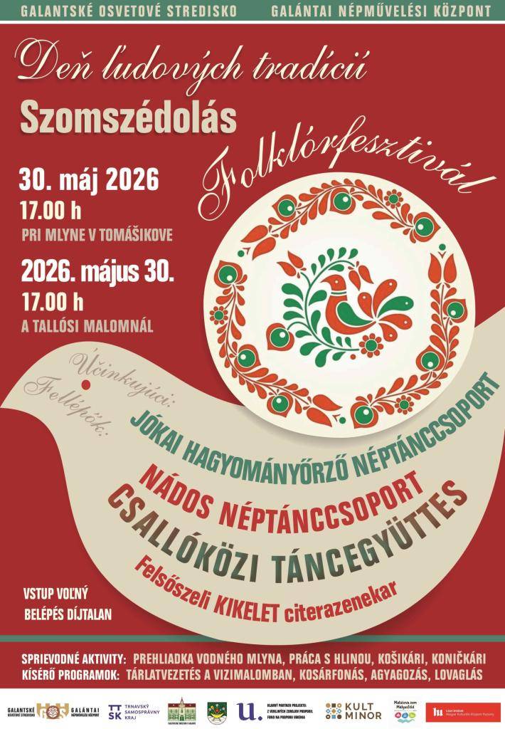 Deň ľudových tradícií -  Szomszédolás