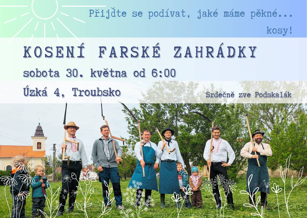 Přijďte se podívat, jaké máme pěkné ... kosy!