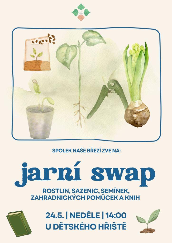 Už příští neděli si vzájemně vyměníme své přebytky ze zahrad, skleníků, parapetů, kůlen nebo domácích knihovniček!     Doražte a nechte se inspirovat ostatními.    Vstup zdarma