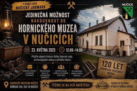 Prohlídka Hornického muzea v Nučicích.