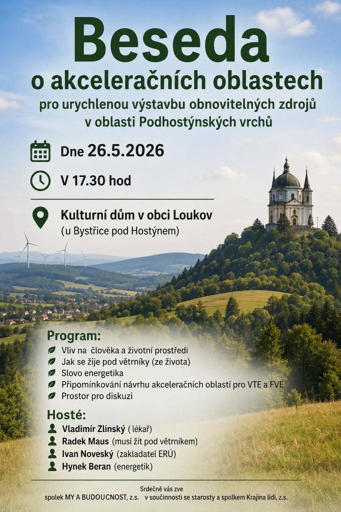 Kulturním dům v obci Loukov
