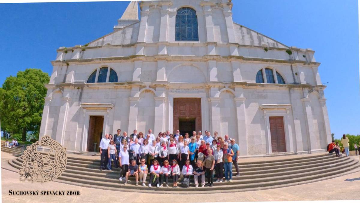 Suchovský spevácky zbor prijal pozvanie na medzinárodný festival speváckych zborov Cantate Croatia , ktorý poriadala organizácia music & friends.