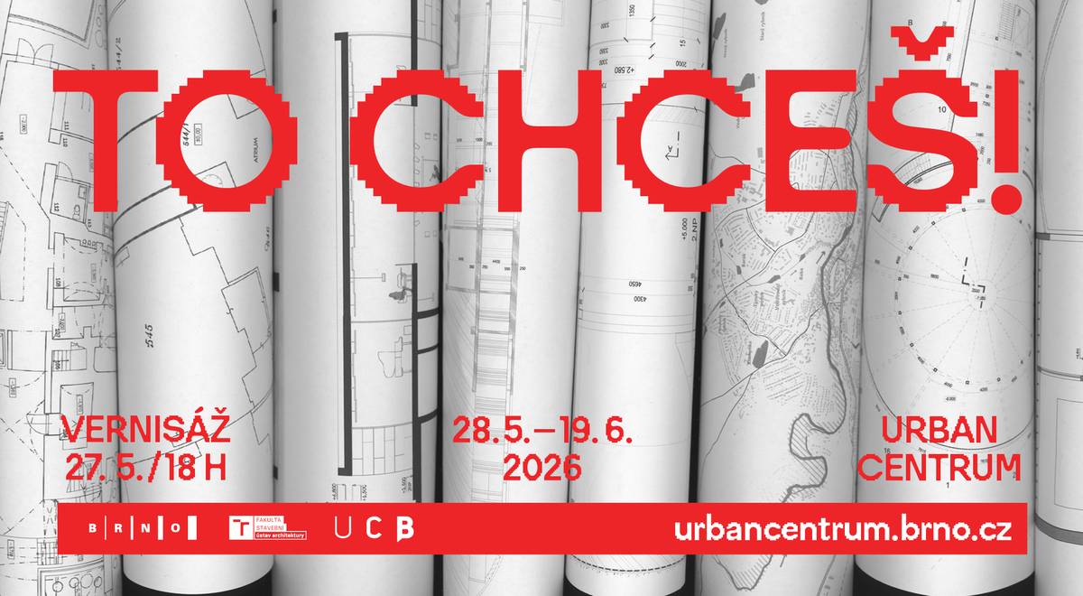Výstava k 20. výročí Ústavu architektury FAST VUT v Brně.   Urban centrum Brno vás srdečně zve na výstavu TO CHCEŠ!, pořádanou u příležitosti 20. výročí Ústavu architektury FAST VUT v Brně. Výstava představí výběr nejúspěšnějších studentských a absolventských prací, které v uplynulých letech uspěly ve vnitroškolní soutěži O cenu Arnošta Wiesnera i v dalších celorepublikových a mezinárodních soutěžích. Vernisáž se uskuteční 27. května od 18 hodin v Urban centru na Staré radnici. Výstava bude otevřena od 28. 5. do 19. 6. 2026. Těšíme se na vás.    urbancentrum.brno.cz