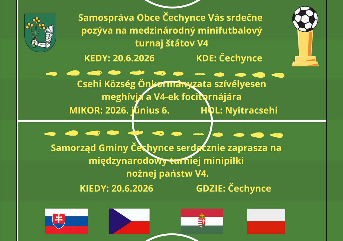 20. června 2026, Čechynce