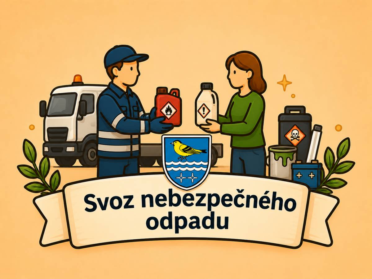 Dne 29.5. od 15-16h proběhne před hasičskou zbrojnicí zpětný odběr nebezpečného odpadu.