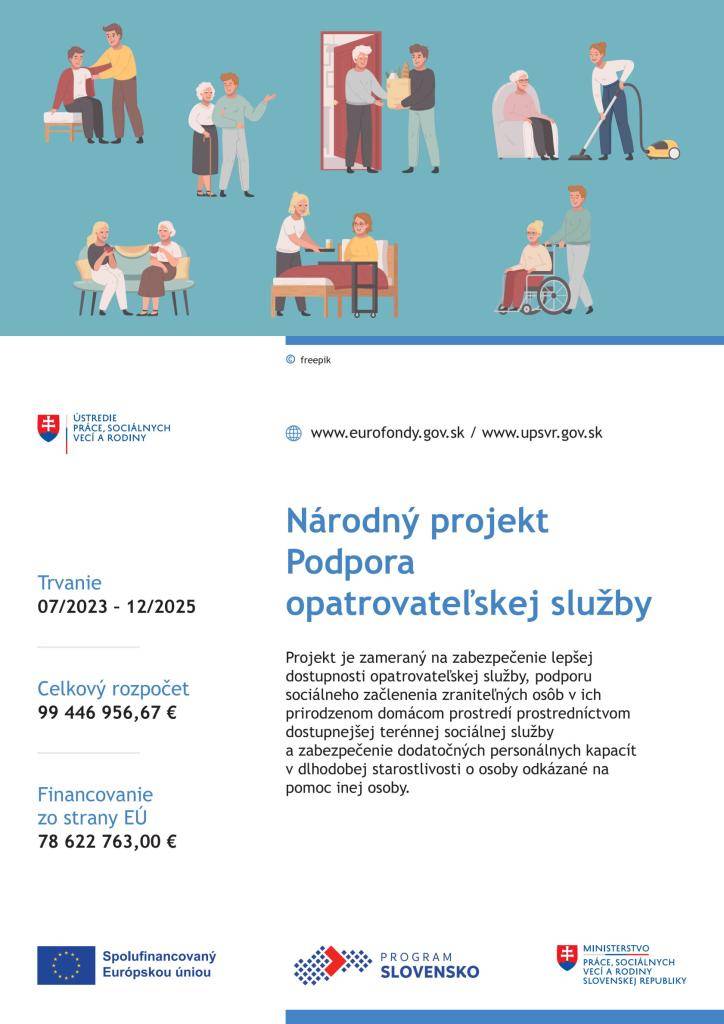 a roky 2024-2025. Projekt v obci pokračuje aj v roku 2026.